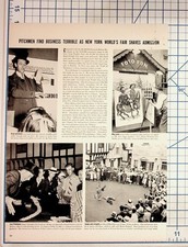 1939-40 NY World's Fair Pitchmen Foto Fun Magazine Article Ephemera picture