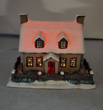 Vintage Currier Ives 2000 Winter Evening Museum of the City of New York Lighted picture