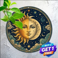 Custom Restaurant Dining Room Logo Business Template Round Metal Tin Sign Art picture