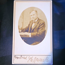 John Wanamaker signed CDV Postmaster General picture