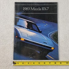 1983 Mazda RX-7 Car Dealer Sales Brochure Rotary Sports Car GSL GS Vintage picture