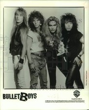 1989 Press Photo The Bullet Boys, American Rock Group - lrp03635 picture