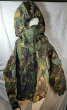 NATO PROTECTIVE SUIT HOOD JACKET COAT PARKA SMOCK POCKETS CHEMICAL VTG 1990 CAMO picture