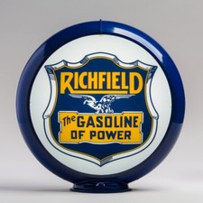 Richfield Gasoline of Power Gas Pump Globe 13.5