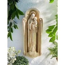 San Benedetto Madonna Plaque, 17.5'' Wall / Garden (USUALLY SHIPS IN 2 DAYS) picture