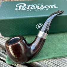 Peterson Sherlock Holmes Heritage Professor P-Lip Tobacco Pipe - New picture