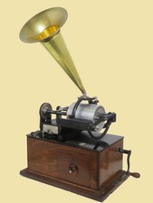 EDISON CONCERT PHONOGRAPH WITH ACCESSORIES picture