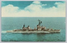 Postcard USS Furse DD-882 Navy Destroyer at Sea Military Ship picture