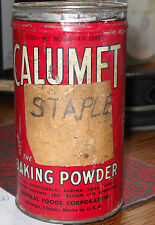 calumet baking powder tin general foods  picture