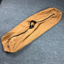 Vintage Carhartt Duck Canvas Duffle Bag Brown Large Equipment Zippered Case 40