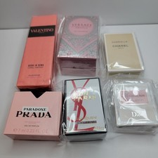 Lot of 6 Miniature Perfumes Travel Size Assorted  New Sealed 5ml 7.5ml 10ml picture