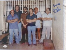 Frank Cullotta Hole Wall Gang Chicago Outfit Mafia Hand Signed JSA 11