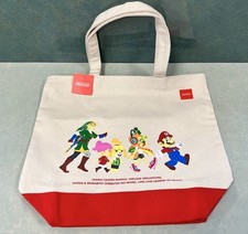 Nintendo Store Tokyo Limited  Tote bag Super Mario Zelda Link Exclusive 🇯🇵 picture