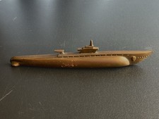 Vintage WWII Bronze Submarine Model 11