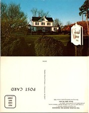Eastern Shore Printers Colonial Manor Inn Postcard Onancock VA Vintage Unposted picture