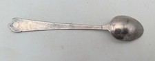 Vintage Navajo Silver Thunderbird Stamped Spoon Fred Harvey Era 4.5