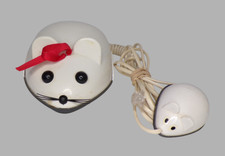 VTG Squeakers Fashion PhoVintage RadioShack Mama & Baby Mouse Novelty Phone RARE picture