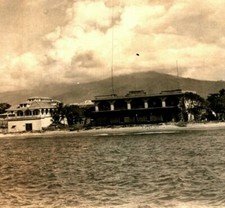 RPPC La Ceiba Honduras From Water UNP 1924-49 AZO Postcard picture