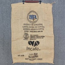Beneficio Santa Rosa Arabica Honduras Organic Coffee Bean Burlap Sack Jute Bag picture