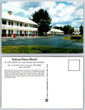 Sylvan Pines Motel North Conway NH Postcard picture