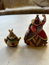 Disney Harmony Kingdom White Rabbit “I’m Late” and Queen “Off With Her Head” picture