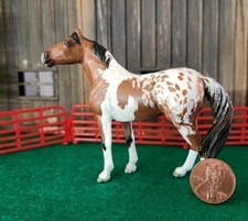 Custom Breyer Horse CM SM Stablemate Standing Stock Horse Appaloosa Quarter QH  picture