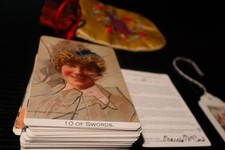 Victorian Trade Card Tarot Marcia McCord 2010 Signed #29/100 79 Cards Rare picture