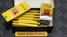 Vintage Kodak Printing Products Advertising Promo Gift Set Yellow Original Box picture