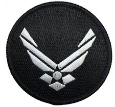 AirMan LOGO EMBROIDERED IRON ON 3 INCH MILITARY  PATCH  picture