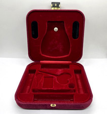 VTG GES GESCH GERMANY VELVET Empty Grooming or Sewing Kit Box picture
