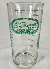 Le Fevres Lefevres Measuring Glass Boyertown PA 1 Cup 8 oz 1/2 Pint c 1950 (O) picture