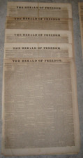 Ten 1841 & 1845 Hagerstown MD Newspapers, 