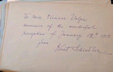 Kurt Schindler Autograph - Metropolitan Opera  Conductor picture