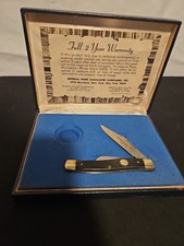 Vintage Schrade Walden Knife & W/Original Buffalo Bill Commemorative Packaging  picture