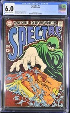 The Spectre #9 CGC 6.0 Off-White/White Pages Nick Cardy Bernie Wrightson 1969 picture