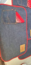 3 Levis Placemats 501 With Hankercheifs picture