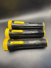 Lot of 3 Vintage US Military Stewart R Browne Explosion Proof Flashlights picture