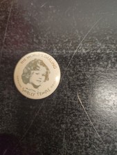 Vintage Shirley Temple Pin Button The World's Darling Genuine Doll Chicago Badge picture