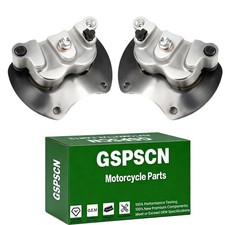 GSPSCN 2Pcs Rear Left Right Brake Calipers w/Pads & Bracket for Polaris RZR X... picture