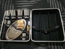 MCM Travel BAR: Vintage Executair 101  Trav-L-Bar  10 piece set Complete Case picture