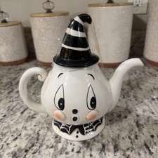 RARE Johanna Parker Halloween Ghost Teapot Gus Collectible 2026 release picture