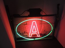 Vintage AAA Neon Sign picture