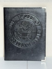 Vintage Official U.S. House of Representatives US Congress Portfolio Notebook  picture