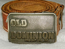 Vintage 70's - 80's Mexican Eagle Belt w/ USA Made Old Dominion Buckle – Size 42 picture