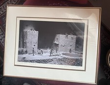 LARGE Framed Walter Haussamen Signed Mesa Verde Cliff Dwelling Southwest Photo picture
