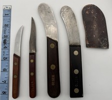 Lot Of 4 Vintage Olsen Knives. High Quality. picture