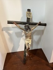 Catholic Church Spanish Crucifix 21.5 picture