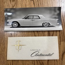  1964 Lincoln Continental picture and letter promotional OEM  picture