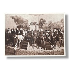 Horseback Dinner Sherrys Restaurant 1903 Byron Postcard NYC Fotofolio B5 Museum picture