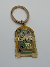 PEGGY SUE’S 50s DINER KEYCHAIN KEY TAG FOB picture
